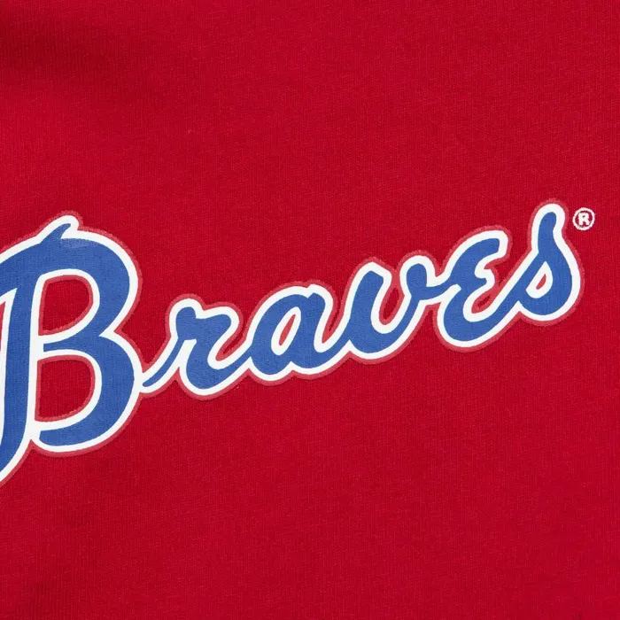 Mitchell and Ness MandN Hometown SS Tee Vintage Logo Atlanta Braves Men TShirts and Tops Mitchell and Ness MandN Hometown SS Tee Vintage Logo Atlanta Braves Men TShirts and Tops