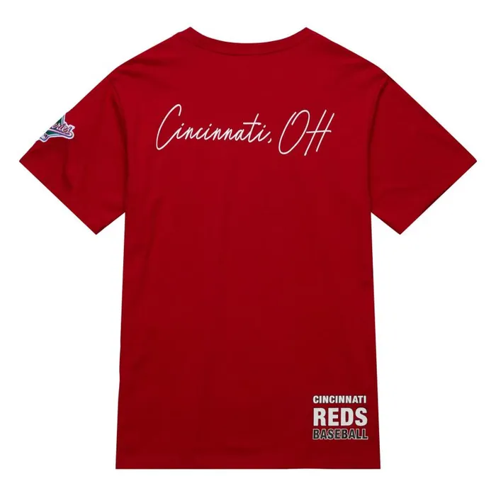 Mitchell and Ness MandN Hometown SS Tee Vintage Logo Cincinnati Reds Men TShirts and Tops Mitchell and Ness MandN Hometown SS Tee Vintage Logo Cincinnati Reds Men TShirts and Tops