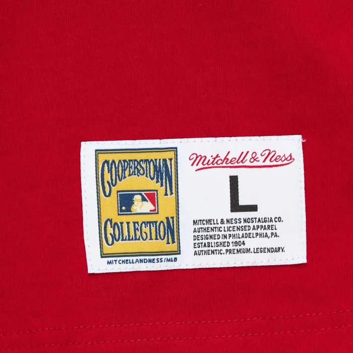 Mitchell and Ness MandN Hometown SS Tee Vintage Logo Cincinnati Reds Men TShirts and Tops Mitchell and Ness MandN Hometown SS Tee Vintage Logo Cincinnati Reds Men TShirts and Tops