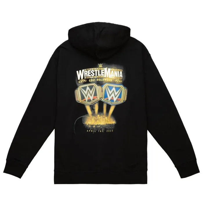 Mitchell and Ness MandN X WrestleMania 39 Hoodie Men Hoodies and Sweatshirts