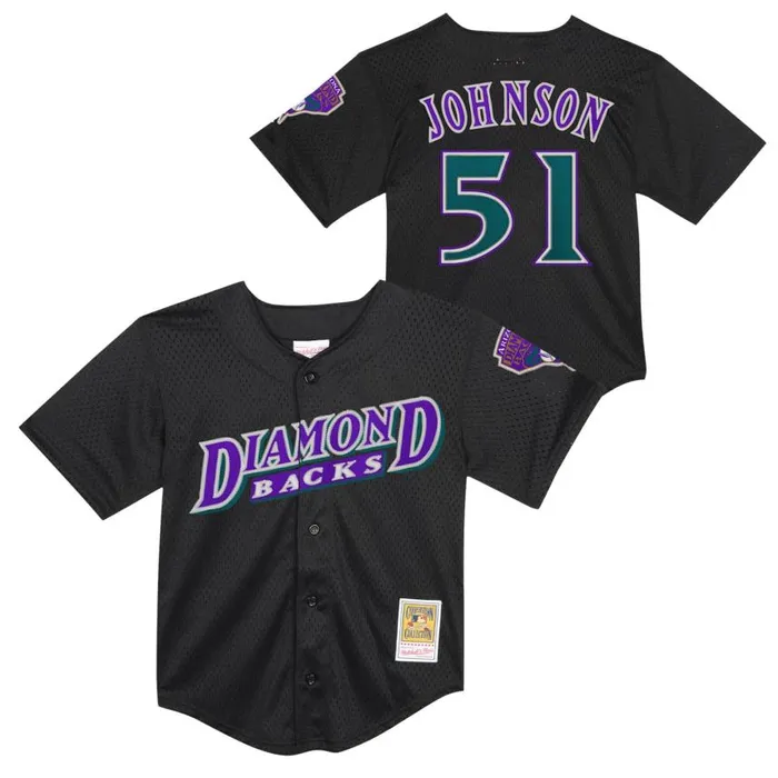 Mitchell and Ness Mesh BP Jersey Arizona Diamondbacks 1999 Randy Johnson Kids Jerseys Mitchell and Ness Mesh BP Jersey Arizona Diamondbacks 1999 Randy Johnson Kids Jerseys