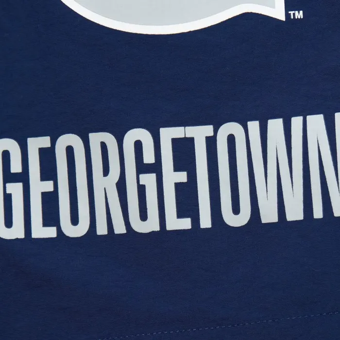 Mitchell and Ness Multi Hit Nylon Shorts Vintage Logo Georgetown University Men Shorts Mitchell and Ness Multi Hit Nylon Shorts Vintage Logo Georgetown University Men Shorts