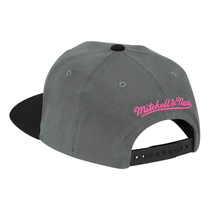 Mitchell and Ness Neon Lights Snapback HWC Houston Rockets Men Hats and Headwear Mitchell and Ness Neon Lights Snapback HWC Houston Rockets Men Hats and Headwear