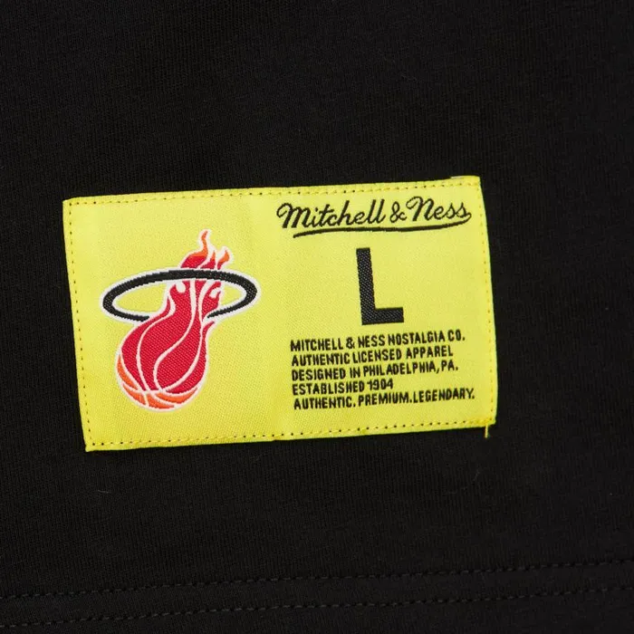 Mitchell and Ness Neon Nights SS Premium Tee Miami Heat Men TShirts and Tops Mitchell and Ness Neon Nights SS Premium Tee Miami Heat Men TShirts and Tops