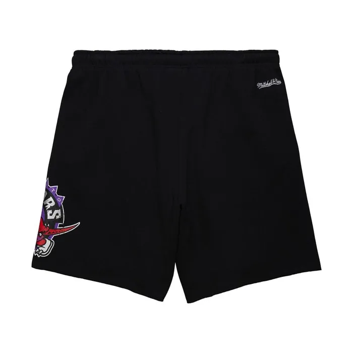 Mitchell and Ness Postgame Fleece Shorts Vintage Logo Toronto Raptors Men Shorts Mitchell and Ness Postgame Fleece Shorts Vintage Logo Toronto Raptors Men Shorts