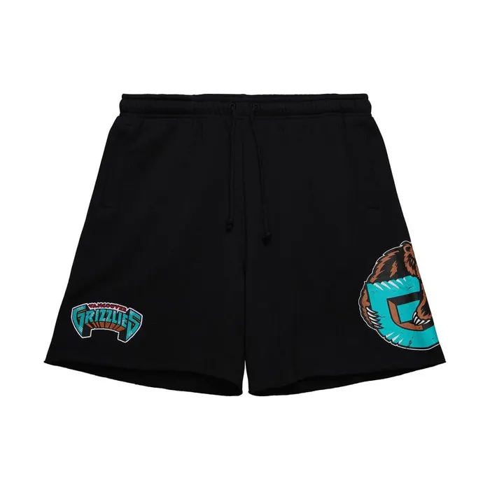Mitchell and Ness Postgame Fleece Shorts Vintage Logo Vancouver Grizzlies Men Shorts Mitchell and Ness Postgame Fleece Shorts Vintage Logo Vancouver Grizzlies Men Shorts