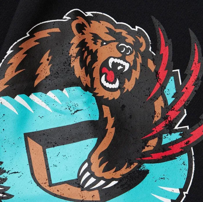 Mitchell and Ness Postgame Fleece Shorts Vintage Logo Vancouver Grizzlies Men Shorts Mitchell and Ness Postgame Fleece Shorts Vintage Logo Vancouver Grizzlies Men Shorts