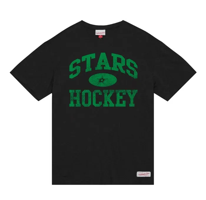 Mitchell and Ness Powerplay SS Slub Tee Dallas Stars Men TShirts and Tops