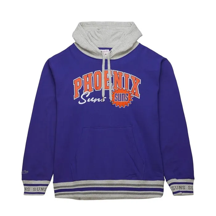 Mitchell and Ness Premium Fleece Hoodie Vintage Logo Phoenix Suns Men Hoodies and Sweatshirts Mitchell and Ness Premium Fleece Hoodie Vintage Logo Phoenix Suns Men Hoodies and Sweatshirts