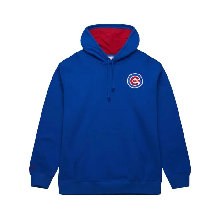 Mitchell and Ness Premium NandN Player Fleece Vintage Logo Chicago Cubs Ryne Sandberg Men Hoodies and Sweatshirts Mitchell and Ness Premium NandN Player Fleece Vintage Logo Chicago Cubs Ryne Sandberg Men Hoodies and Sweatshirts