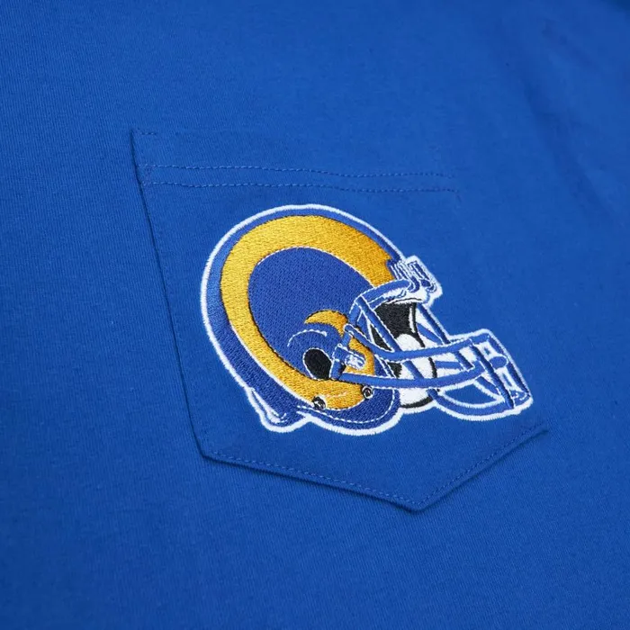 Mitchell and Ness Premium Pocket Tee Los Angeles Rams Men TShirts and Tops Mitchell and Ness Premium Pocket Tee Los Angeles Rams Men TShirts and Tops