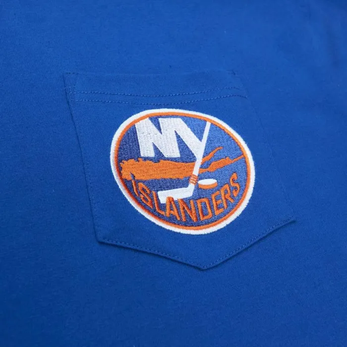 Mitchell and Ness Premium Pocket Tee New York Islanders Men TShirts and Tops Mitchell and Ness Premium Pocket Tee New York Islanders Men TShirts and Tops