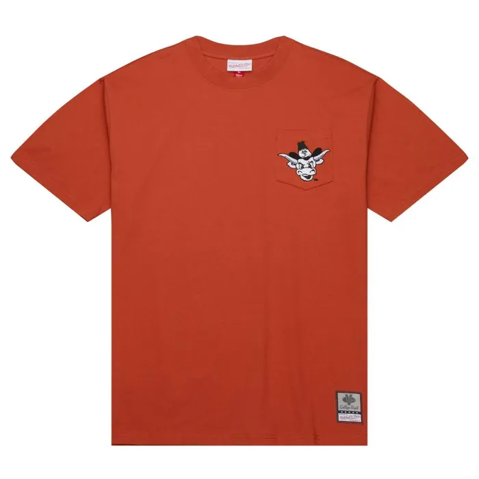 Mitchell and Ness Premium Pocket Tee University Of Texas At Austin Men TShirts and Tops Mitchell and Ness Premium Pocket Tee University Of Texas At Austin Men TShirts and Tops