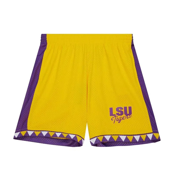Mitchell and Ness Replica Louisiana State University 1999 Shorts Men Shorts