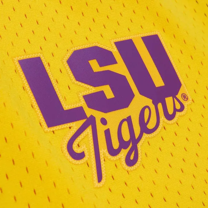 Mitchell and Ness Replica Louisiana State University 1999 Shorts Men Shorts Mitchell and Ness Replica Louisiana State University 1999 Shorts Men Shorts