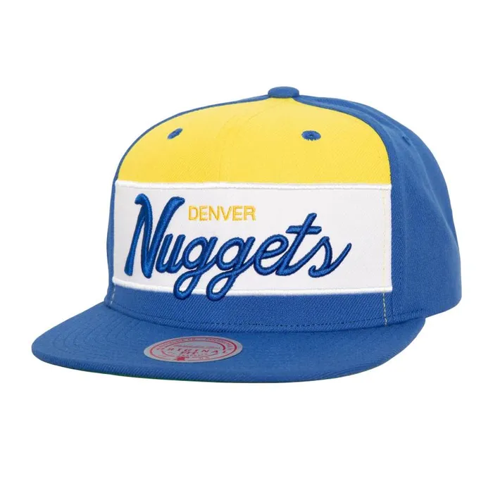 Mitchell and Ness Retro Sport Snapback HWC Denver Nuggets Men Hats and Headwear Mitchell and Ness Retro Sport Snapback HWC Denver Nuggets Men Hats and Headwear
