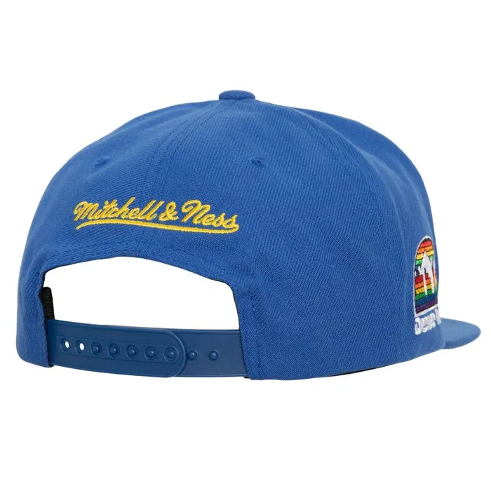 Mitchell and Ness Retro Sport Snapback HWC Denver Nuggets Men Hats and Headwear Mitchell and Ness Retro Sport Snapback HWC Denver Nuggets Men Hats and Headwear