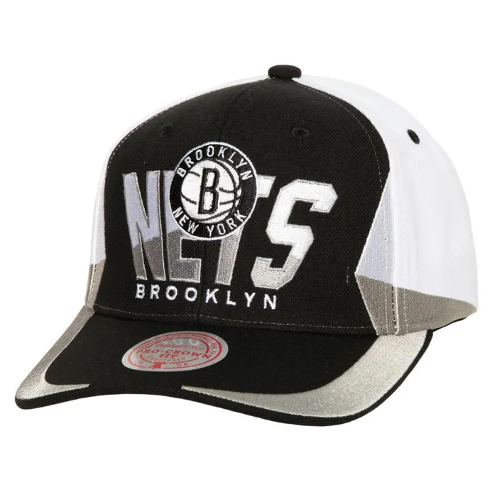 Mitchell and Ness Retrodome Pro Snapback Brooklyn Nets Men Hats and Headwear