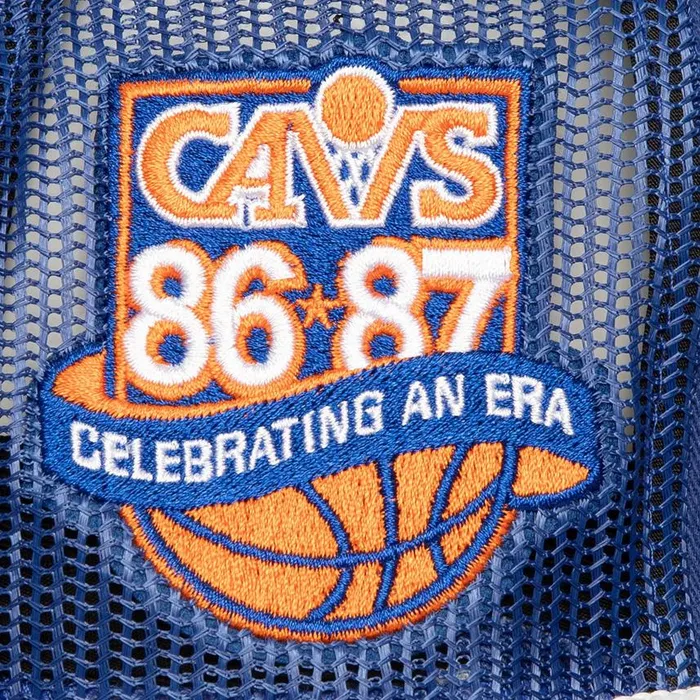 Mitchell and Ness Roper Trucker HWC Cleveland Cavaliers Men Hats and Headwear Mitchell and Ness Roper Trucker HWC Cleveland Cavaliers Men Hats and Headwear