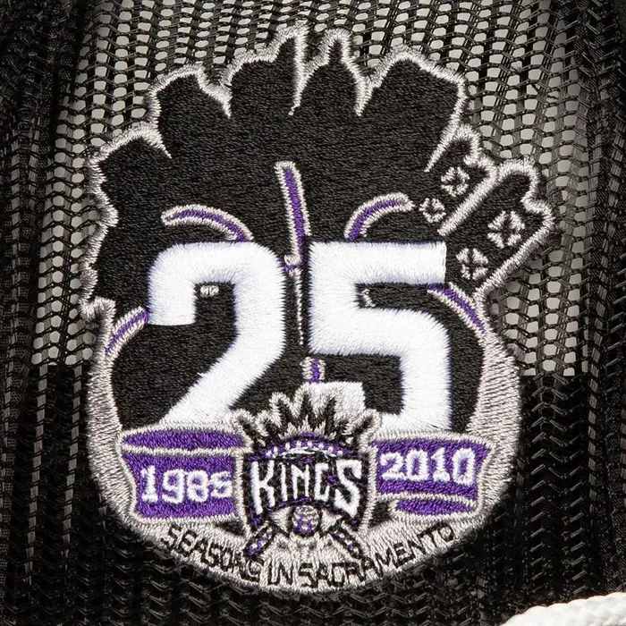 Mitchell and Ness Roper Trucker HWC Sacramento Kings Men Hats and Headwear Mitchell and Ness Roper Trucker HWC Sacramento Kings Men Hats and Headwear