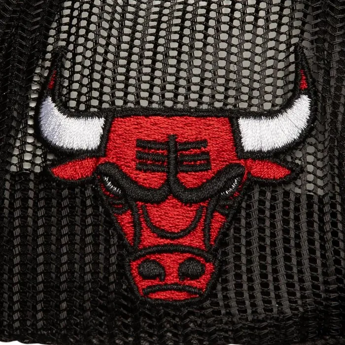Mitchell and Ness Script Trucker Chicago Bulls Men Hats and Headwear Mitchell and Ness Script Trucker Chicago Bulls Men Hats and Headwear