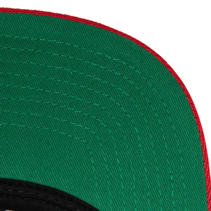 Mitchell and Ness Sharktooth Snapback HWC Miami Heat Men Hats and Headwear Mitchell and Ness Sharktooth Snapback HWC Miami Heat Men Hats and Headwear