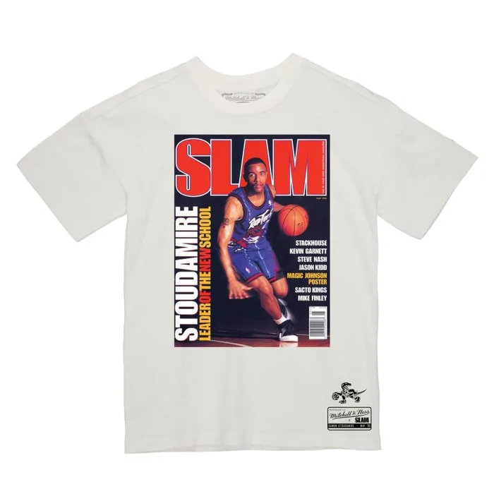 Mitchell and Ness Slam Cover Toronto Raptors Damon Stoudamire Men TShirts and Tops Mitchell and Ness Slam Cover Toronto Raptors Damon Stoudamire Men TShirts and Tops