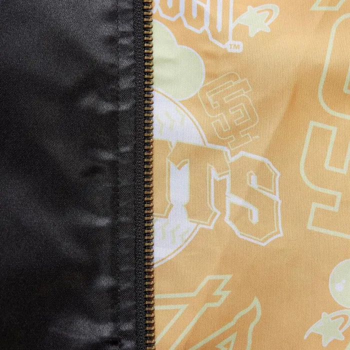 Mitchell and Ness Stateside Pastel Bomber Jacket San Francisco Giants Men Jackets and Outerwear Mitchell and Ness Stateside Pastel Bomber Jacket San Francisco Giants Men Jackets and Outerwear