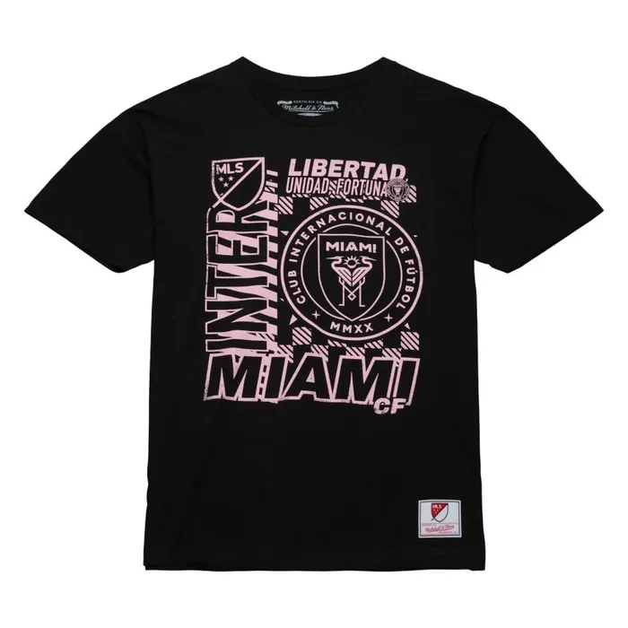 Mitchell and Ness Striker Tee Inter Miami CF Men TShirts and Tops
