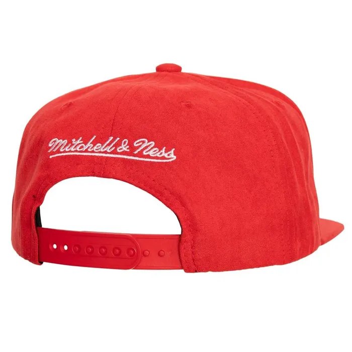 Mitchell and Ness Sweet Suede Snapback HWC Atlanta Hawks Men Hats and Headwear Mitchell and Ness Sweet Suede Snapback HWC Atlanta Hawks Men Hats and Headwear
