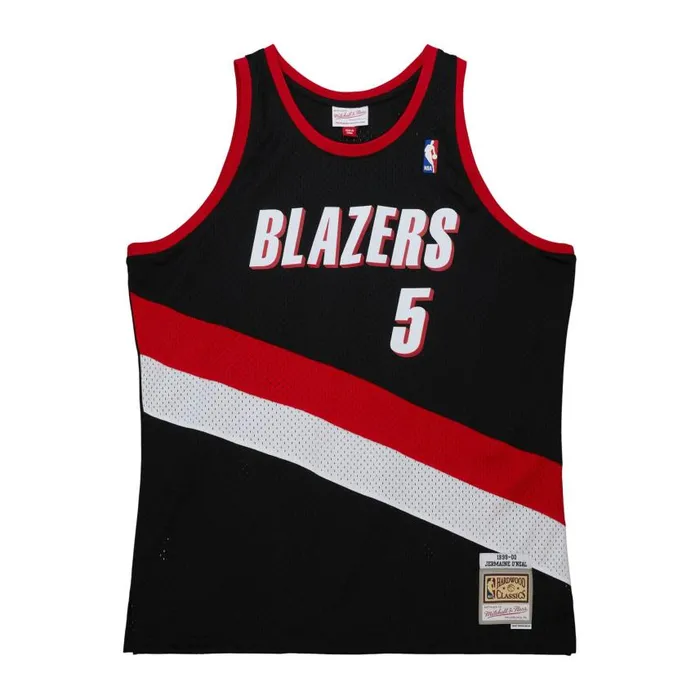 Mitchell and Ness Swingman Jermaine O039Neal Portland Trail Blazers Road 199900 Jersey Men Jerseys Mitchell and Ness Swingman Jermaine O039Neal Portland Trail Blazers Road 199900 Jersey Men Jerseys
