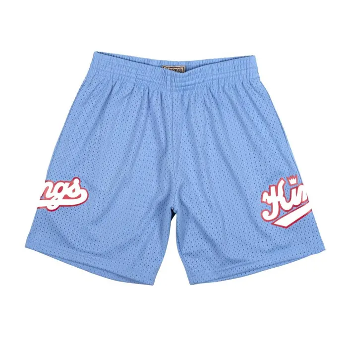 Mitchell and Ness Swingman Shorts Sacramento Kings 198586 Men Shorts