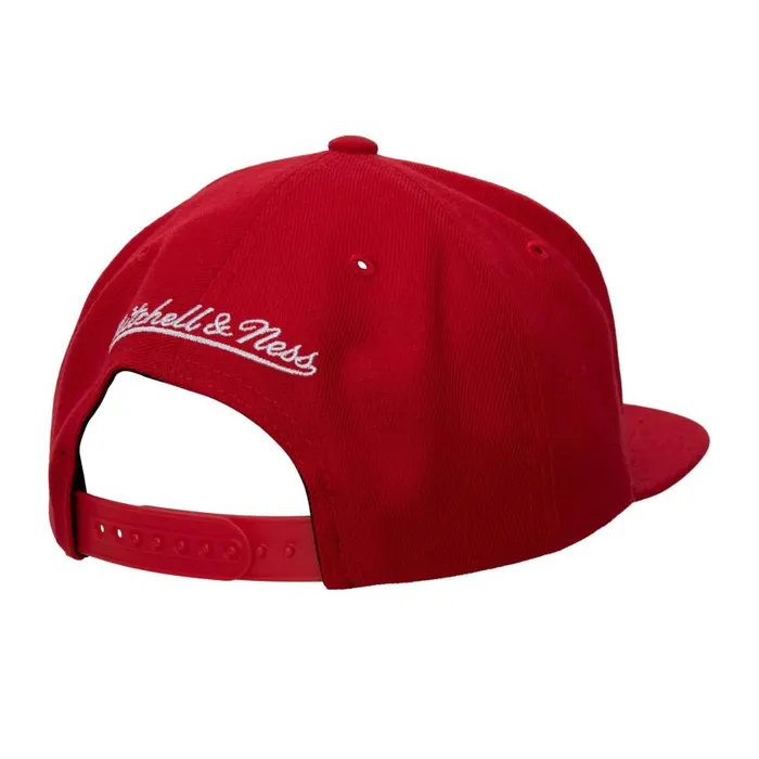 Mitchell and Ness Team Ground 20 Snapback HWC Chicago Bulls Men Hats and Headwear Mitchell and Ness Team Ground 20 Snapback HWC Chicago Bulls Men Hats and Headwear