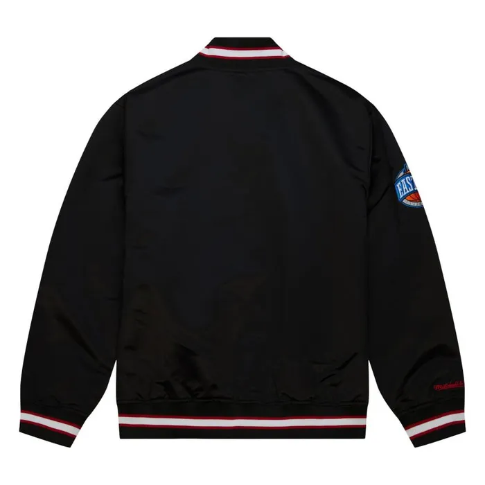 Mitchell and Ness Team OG 20 Lightweight Satin Jacket Chicago Bulls Men Jackets and Outerwear Mitchell and Ness Team OG 20 Lightweight Satin Jacket Chicago Bulls Men Jackets and Outerwear
