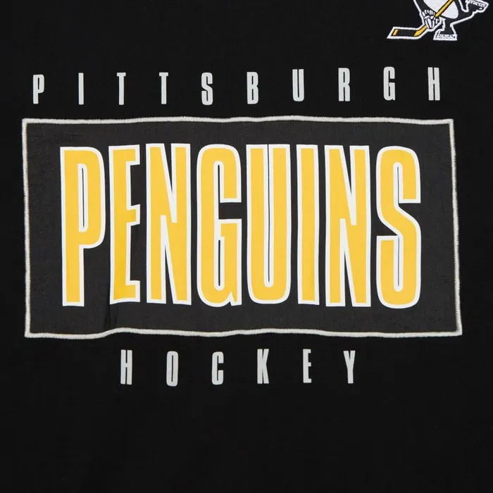 Mitchell and Ness Team OG 20 Premium SS Tee Current Logo Pittsburgh Penguins Men TShirts and Tops Mitchell and Ness Team OG 20 Premium SS Tee Current Logo Pittsburgh Penguins Men TShirts and Tops