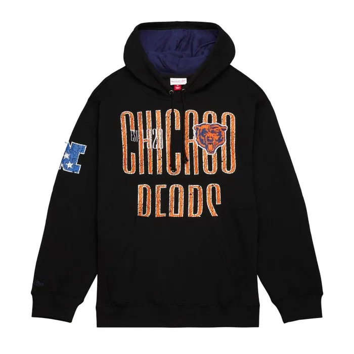 Mitchell and Ness Team OG Fleece 20 Chicago Bears Men Hoodies and Sweatshirts