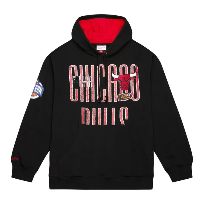 Mitchell and Ness Team OG Fleece 20 Chicago Bulls Men Hoodies and Sweatshirts Mitchell and Ness Team OG Fleece 20 Chicago Bulls Men Hoodies and Sweatshirts