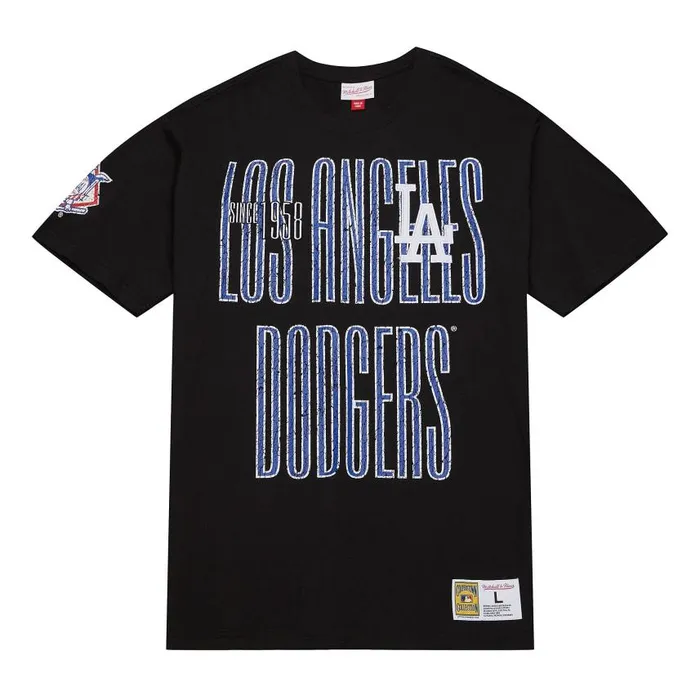 Mitchell and Ness Team OG Premium SS Tee Los Angeles Dodgers Men TShirts and Tops Mitchell and Ness Team OG Premium SS Tee Los Angeles Dodgers Men TShirts and Tops