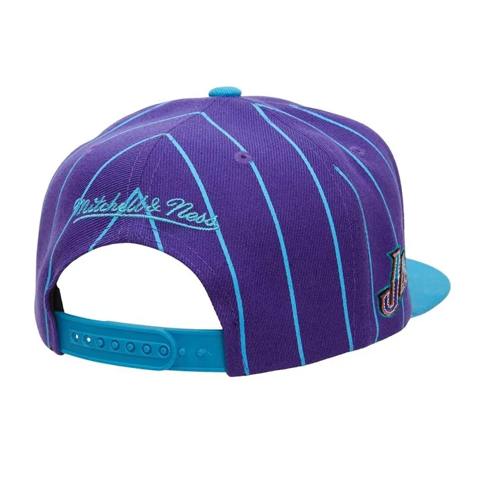 Mitchell and Ness Team Pin Snapback HWC Utah Jazz Men Hats and Headwear Mitchell and Ness Team Pin Snapback HWC Utah Jazz Men Hats and Headwear