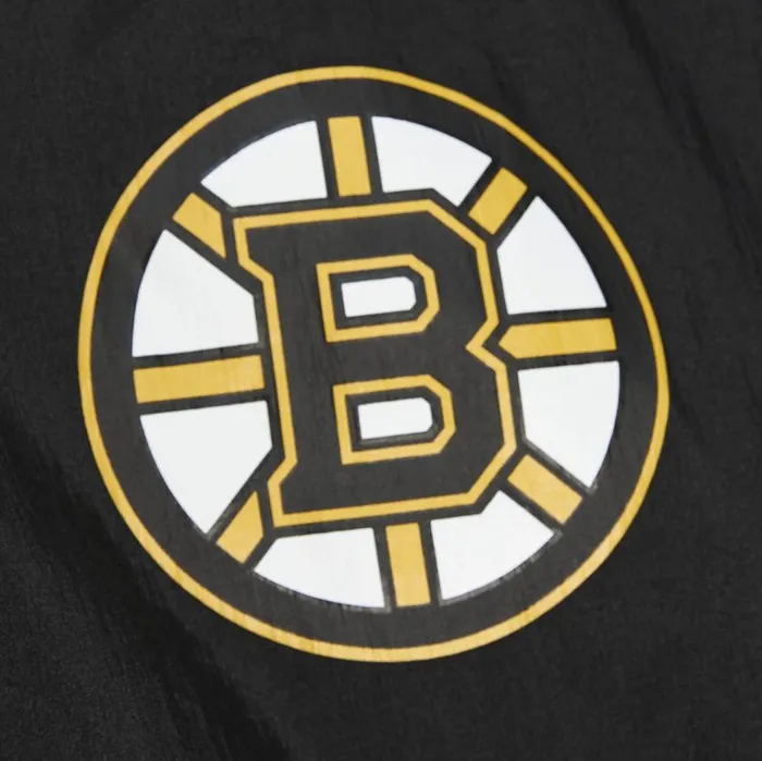 Mitchell and Ness Undeniable Full Zip Windbreaker Boston Bruins Men Jackets and Outerwear Mitchell and Ness Undeniable Full Zip Windbreaker Boston Bruins Men Jackets and Outerwear