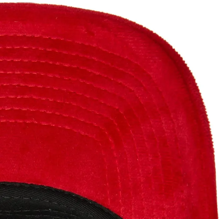 Mitchell and Ness Velour Strapback HWC Chicago Bulls Men Hats and Headwear Mitchell and Ness Velour Strapback HWC Chicago Bulls Men Hats and Headwear