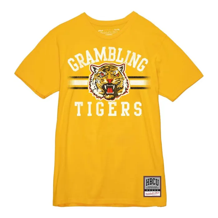 Mitchell and Ness Vintage Stripes Tee Grambling State University Men TShirts and Tops Mitchell and Ness Vintage Stripes Tee Grambling State University Men TShirts and Tops