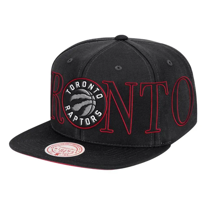 Mitchell and Ness Winner Circle Snapback Toronto Raptors Men Hats and Headwear Mitchell and Ness Winner Circle Snapback Toronto Raptors Men Hats and Headwear