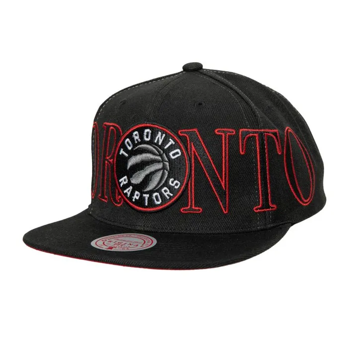 Mitchell and Ness Winner Circle Snapback Toronto Raptors Men Hats and Headwear Mitchell and Ness Winner Circle Snapback Toronto Raptors Men Hats and Headwear