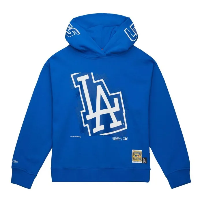 Mitchell and Ness Women039s Big Face 70 Hoodie Los Angeles Dodgers Women Hoodies and Sweatshirts Mitchell and Ness Women039s Big Face 70 Hoodie Los Angeles Dodgers Women Hoodies and Sweatshirts