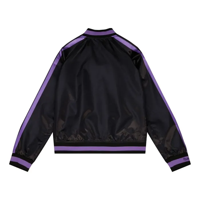 Mitchell and Ness Women039s Raglan Satin Jacket Los Angeles Lakers Women Jackets and Outerwear Mitchell and Ness Women039s Raglan Satin Jacket Los Angeles Lakers Women Jackets and Outerwear