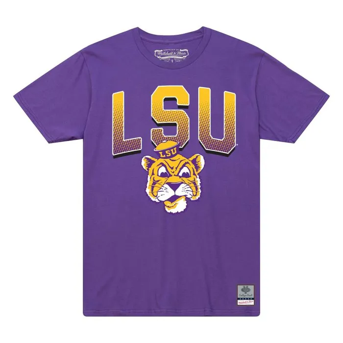 Mitchell and Ness Womens Halftime Tee Louisiana State University Women TShirts and Tops Mitchell and Ness Womens Halftime Tee Louisiana State University Women TShirts and Tops