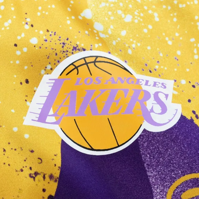 Mitchell and Ness Womens Satin Jacket 30 Los Angeles Lakers Women Jackets and Outerwear Mitchell and Ness Womens Satin Jacket 30 Los Angeles Lakers Women Jackets and Outerwear