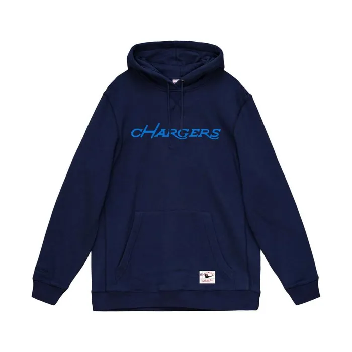 Mitchell and Ness Wordmark 1 Hoodie Los Angeles Chargers Men Hoodies and Sweatshirts Mitchell and Ness Wordmark 1 Hoodie Los Angeles Chargers Men Hoodies and Sweatshirts