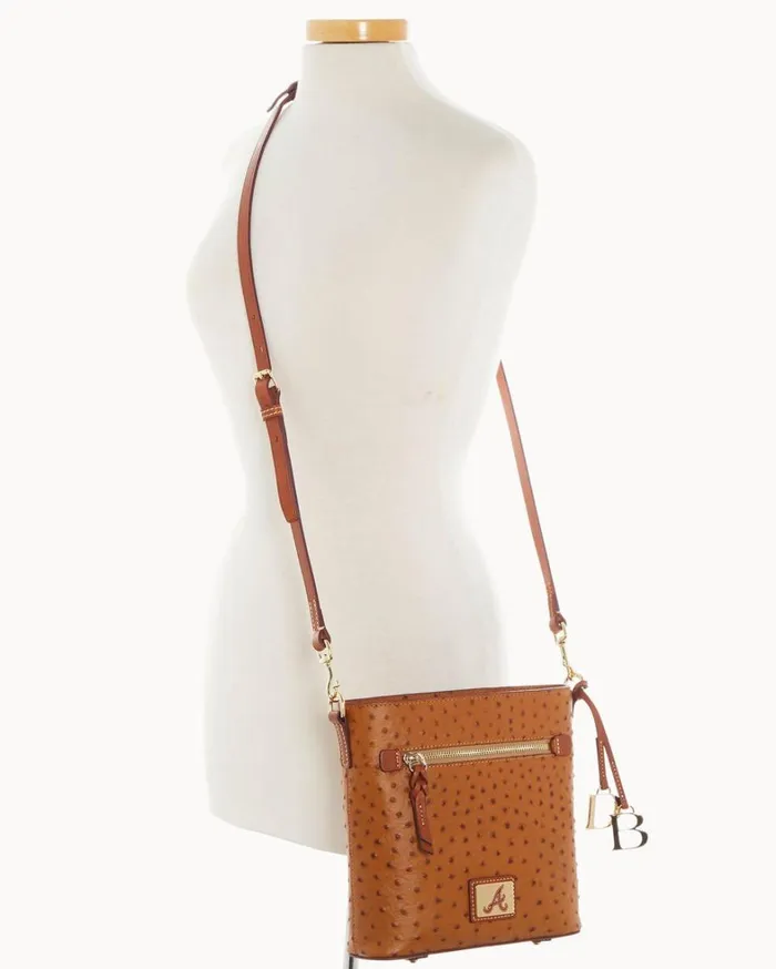 MLB Braves Zip Crossbody Braves Women Dooney and Bourke Crossbodies MLB Braves Zip Crossbody Braves Women Dooney and Bourke Crossbodies